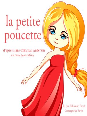 cover image of La petite poucette de Hans-Christian Andersen